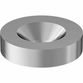 Bsc Preferred 18-8 Stainless Steel Finishing Countersunk Washer for M3 Screw Size 3.2 mm ID 90°Countersink Angle 92538A171